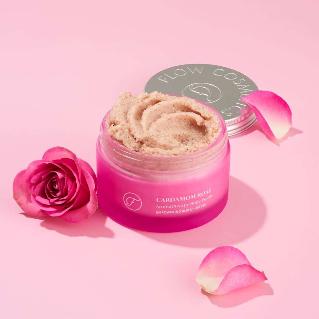 Flow Cosmetics Cardamom Rose Body Polish