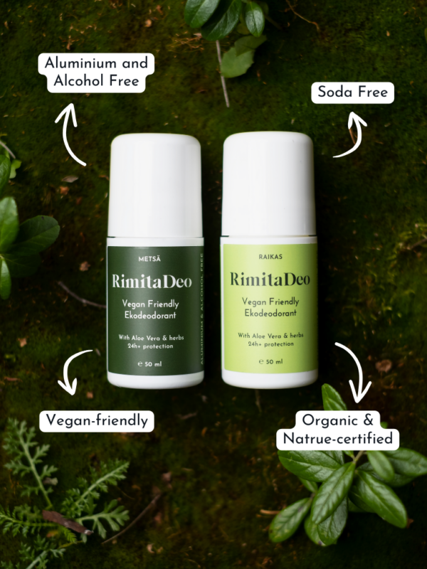 Rimita Green | RimitaDeo Metsä (forest) – aluminium free deodorant 50 ml