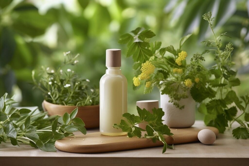 Organic and eco-friendly hair care products.