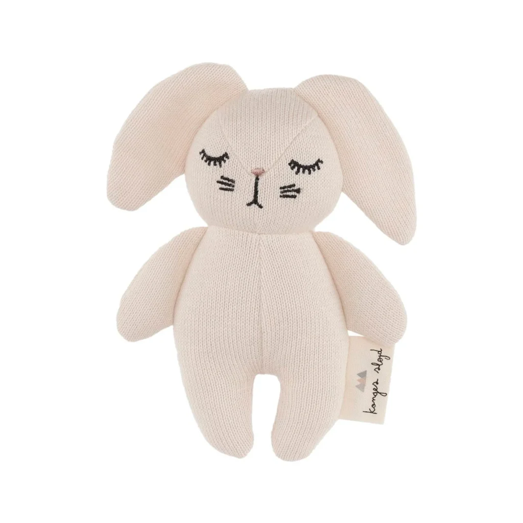 Off-white plushie rabbit